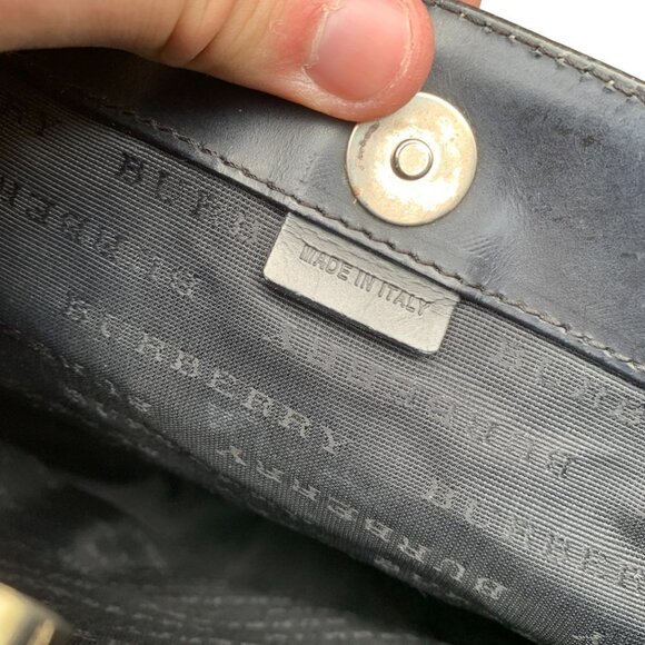 VINTAGE Burberry Novacheck Purse Bag - Picture 3 of 15
